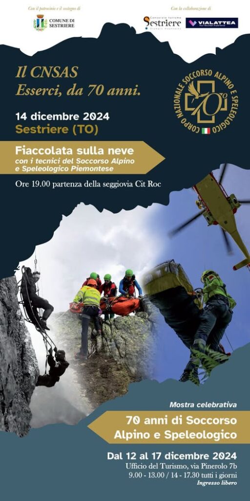 70 anni Corpo Nazionale Soccorso Alpino e Speleologico