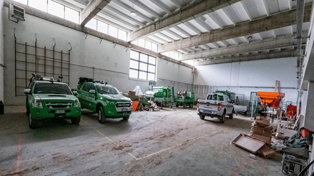 lavori Polo Logistico di Protezione Civile Valle di Susa - Autoparco AIB