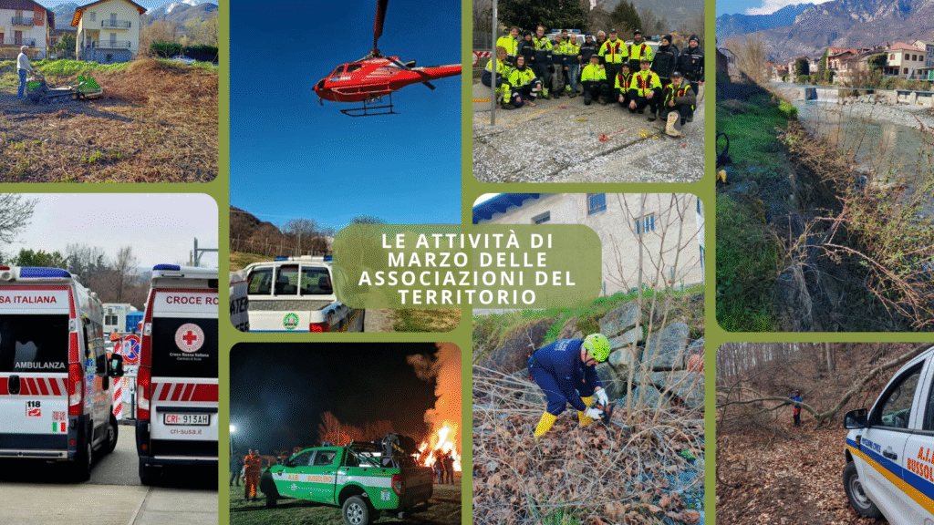 Le attività di Marzo delle Associazioni del Territorio