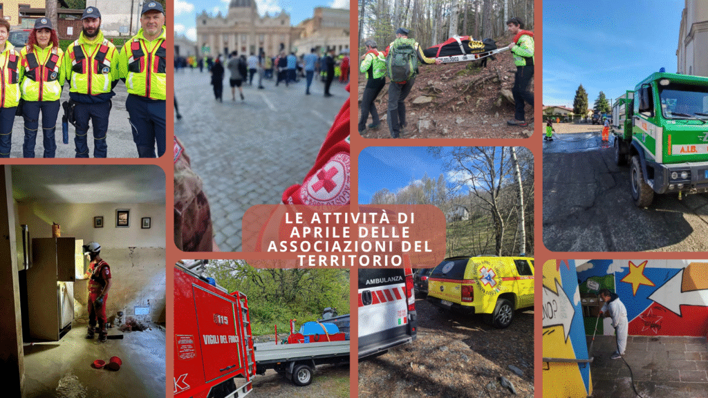 Le attività di Aprile delle Associazioni del Territorio